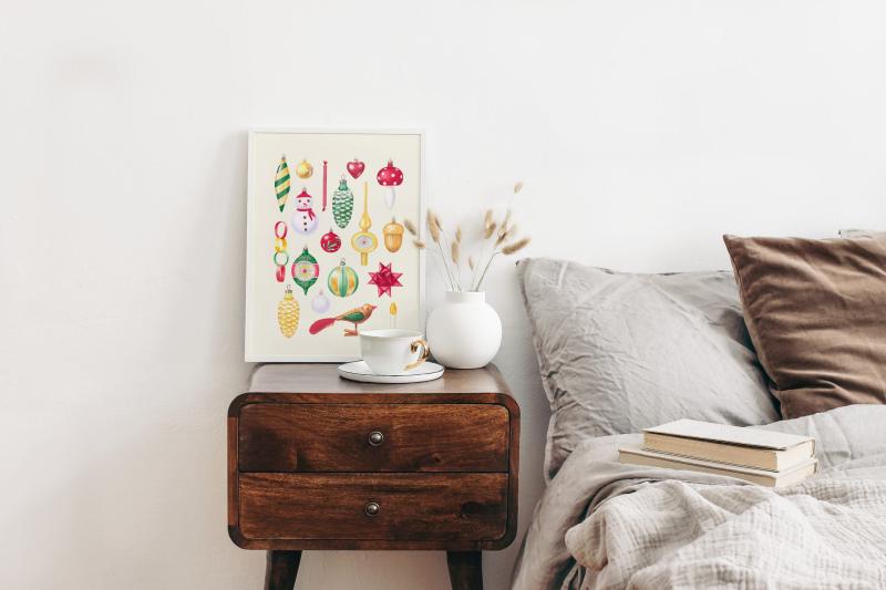 Bombki jasne PRL plakat sypialnia.jpg